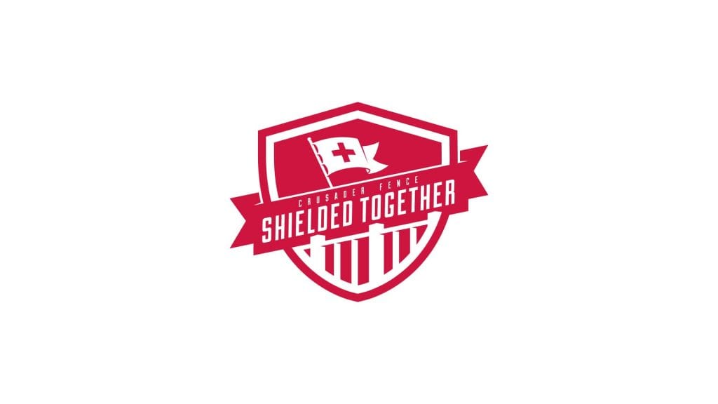 Crusader Fence Company - Shielded Together logo