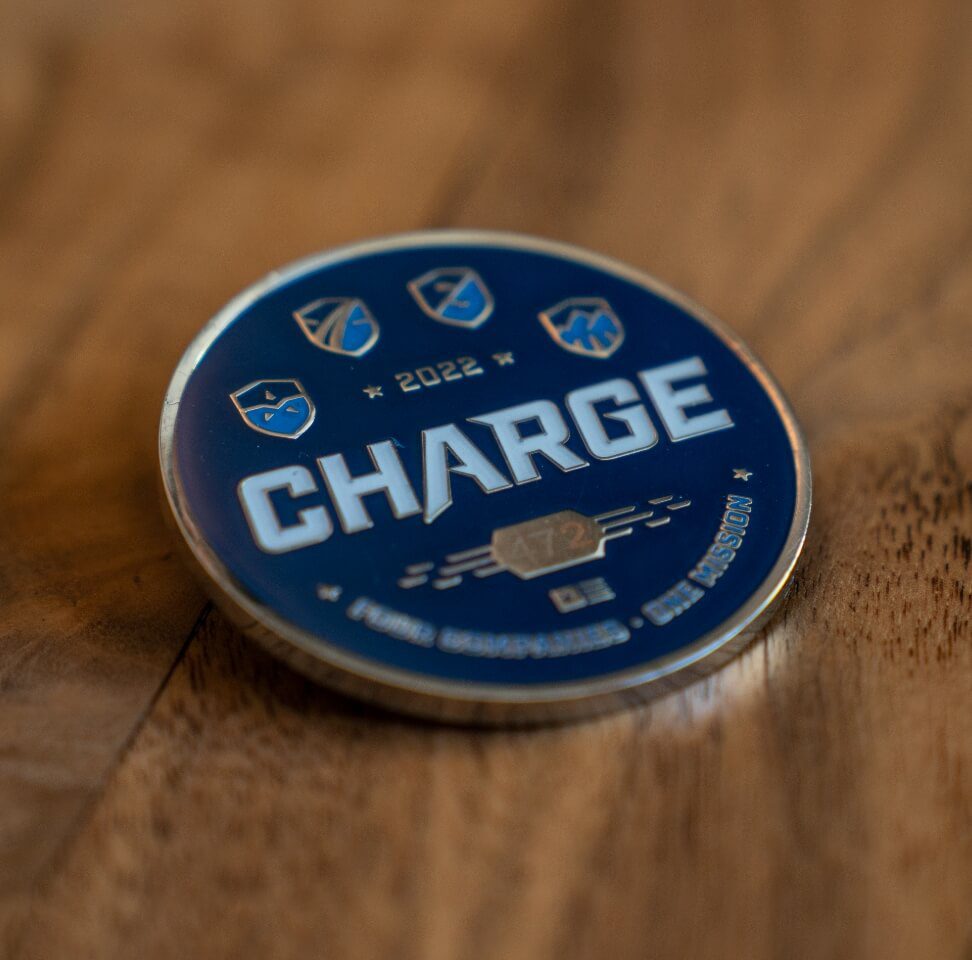 Charge coin