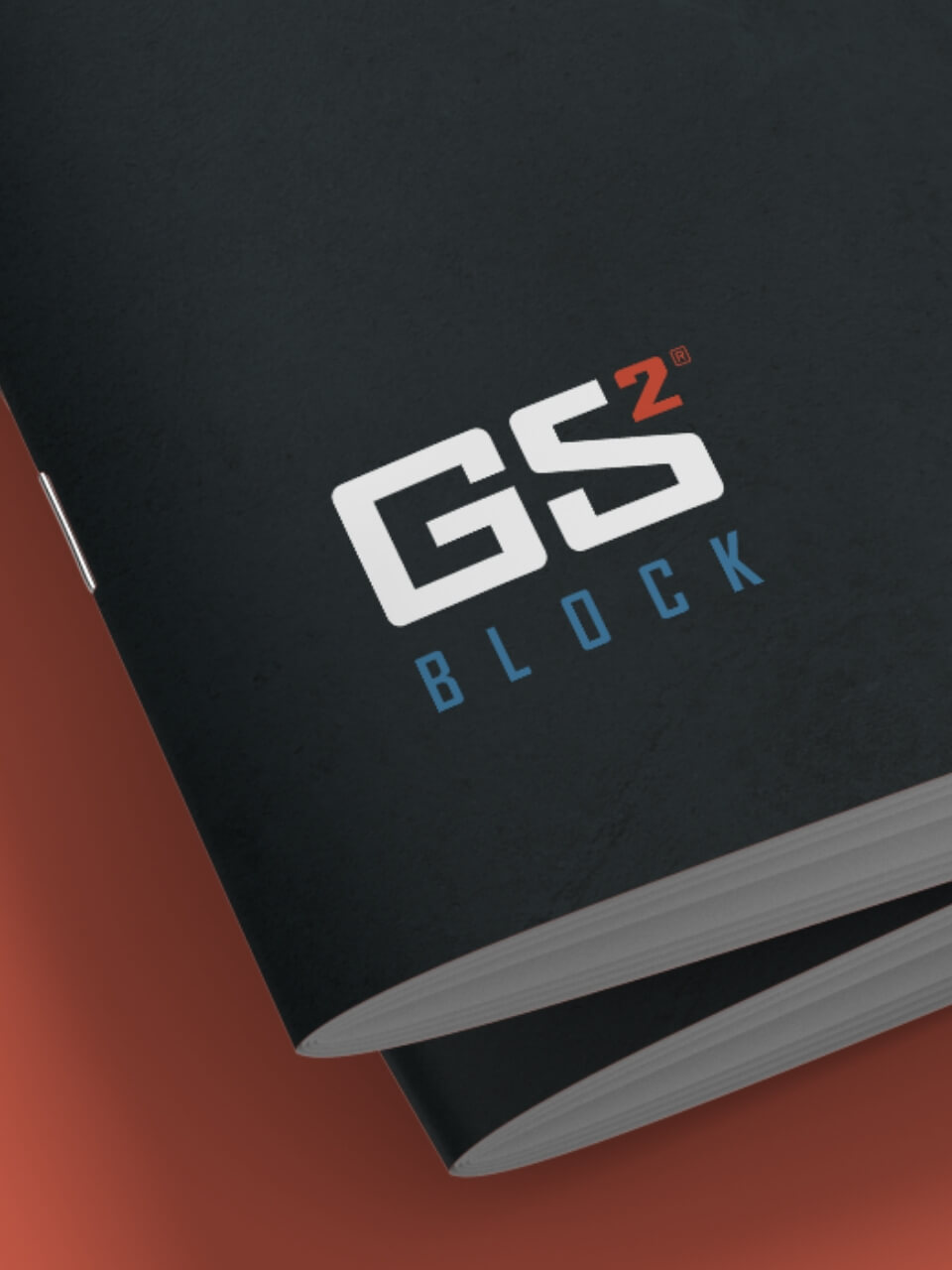 GS2 Block logo on booklet